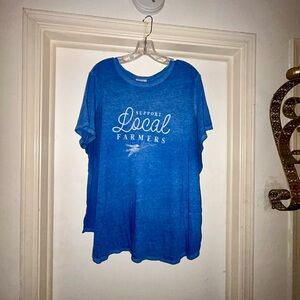 Maurice Blue Graphic T-Shirt